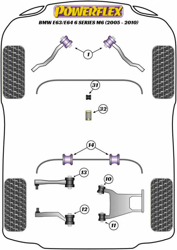 E63 - E64 / 6er / M6