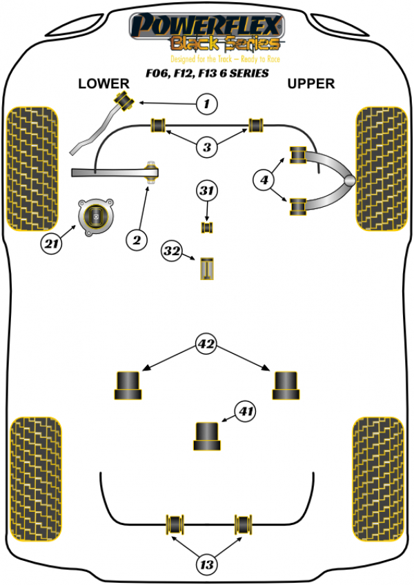 F06 - F12 - F13 Hinterradantrieb / 2WD / 6er