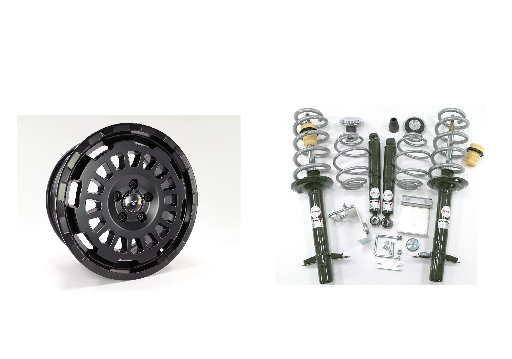 Offroad Set / AT1 Monobloc + TMP Höherlegungsfahrwerk