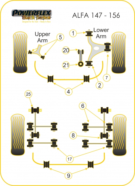 147 (00-10) / 156 (97-07) / GT (03-10)