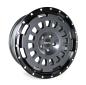 Preview: Loder 255/55 R18 Twin Monotube AT1 Felge in stone für Ducato 5x118 Komplettrad
