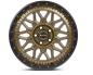 Preview: Grabber AT3 Komplettrad für Jumper Maxi 255/55 18 Zoll Fondmetal Bluster Felge bronze