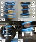 Preview: für Interstar X62 FWD Heavy Duty MAD Höherlegungsfedern Zusatzfedern VA HA Set