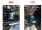 Preview: für Tourneo Connect III SK MAD Verstärkte Federn 20-30mm Höherlegungsfedern HA