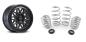 Preview: für T5 T6 17 Zoll Offroad Set Bluster Felgen 8,5x17 ET45 schwarz Eibach Höherlegungsfedern