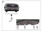 Preview: Irmscher Bodykit S Frontspoilerlippe Dachspoiler für Transit und Tourneo Custom