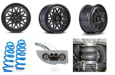 für Boxer 250 light Luftfeder Komfort Offroad Set 18 Zoll Bluster Felge MAD Höherlegung