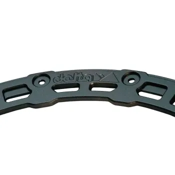 Delta 4x4 Anfahrschutzring RUGGED für Boxer Klassik B Felge 18 Zoll schwarz mit Schrauben Aluring