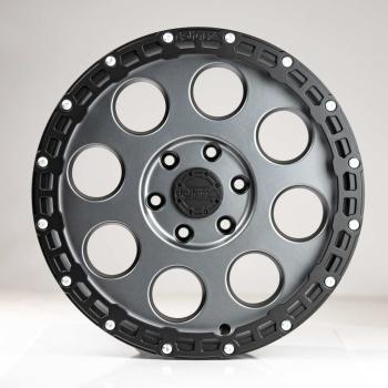 Delta 4x4 Anfahrschutzring RUGGED für Boxer Klassik B Felge 18 Zoll schwarz mit Schrauben Aluring