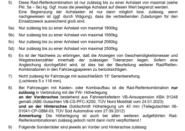Loder AT1 Komplettrad für Jumper Maxi 255/55 18 Zoll Fondmetal Bluster Felge poliert