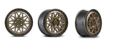 Fondmetal Bluster Felgen Satz bronze schwarz für Tourneo Custom NXN 18 Zoll 8x18 6x120