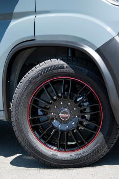 für Opel Movano C Borbet Radlaufverbreiterung VA + HA Set Kotflügelverbreiterung