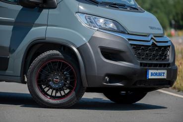 für Opel Movano C Vorderachse Borbet Radlaufverbreiterung Kotflügelverbreiterung AVO-RL-FD-250VA
