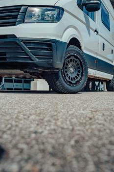 für Crafter RWD Twin Monotube Höherlegungsfahrwerk Koni Dämpfer Eibach Höherlegungsfedern