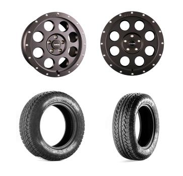 für Master III Radsatz Delta 4x4 Klassik B Felge 8x17 Loder 235/60 Reifen