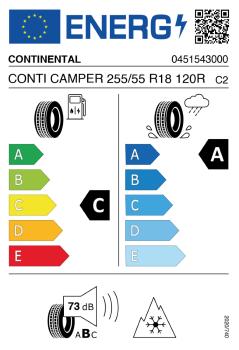 Conti VanContact Camper Komplettrad für Ducato Maxi 255/55 18 Zoll Fondmetal Felge schwarz