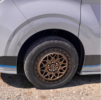 Fondmetal Bluster Felgen Satz bronze schwarz für Tourneo Custom NXN 18 Zoll 8x18 6x120