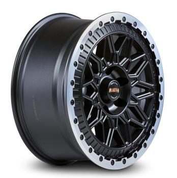 Grabber AT3 Komplettrad für Jumper Maxi 255/55 18 Zoll Fondmetal Bluster Felge poliert