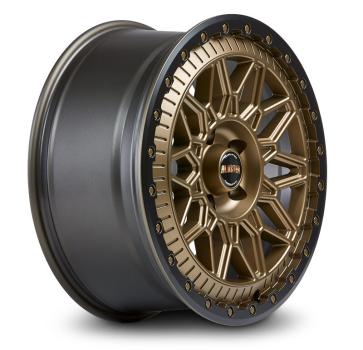 Preview: für VW T7 Multivan Fondmetal Bluster 18 Zoll Felge 8x18 ET50 bronce schwarz RF19419