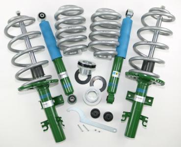 für T5 T6 T6.1 Bilstein Eibach Gewinde Höherlegungsfahrwerk Fondmetal Bluster 17 Zoll Felgen