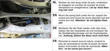 für Audi A4 inkl. Avant B9 MAD Zusatzfedern Verstärkungsfedern Höherlegung Hinterachse HV-042095