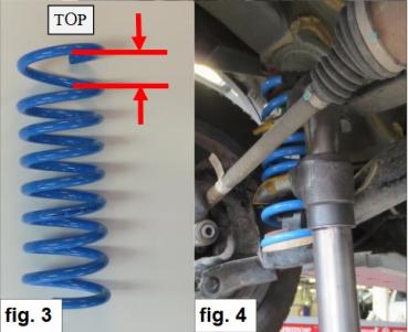 für Fiat Panda 4x4 312 MAD Höherlegungsfedern verstärkte Federn 30/10mm VA HA Set