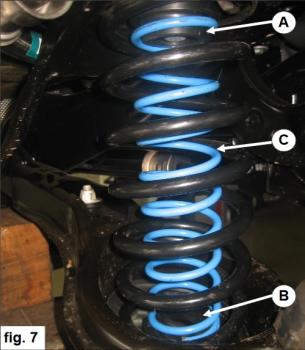 für Ford C-Max II DXA MAD Zusatzfedern Höherlegungsfedern Verstärkungsfedern HA HV-062265
