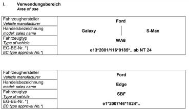 Für Ford S-Max II WA6 MAD Zusatzfedern HA Verstärkung der Serienfeder HV-063905