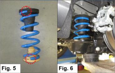 Für Ford Focus IV Turnier DEH MAD Höherlegungsfedern Hinterachse HV-063918