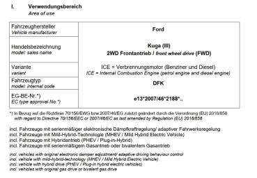 für Kuga III DFK Starrachse MAD Zusatzfedern Höherlegung HA Verstärkung der Serienfeder HV-063955