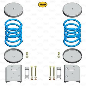 MAD Zusatzfedern Höherlegung für Transit VII RWD 310 330 350 Heavy Duty HA HV-068290