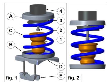 MAD Zusatzfedern für Transit VII RWD 4x4 Allrad V363 310 330 350 Höherlegung HA HV-068210