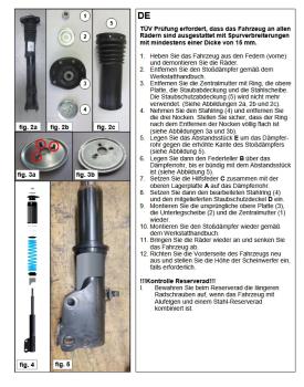 für Sprinter 907 4x4 Allrad MAD Zusatzfedern Höherlegungsfedern VA HV-098213