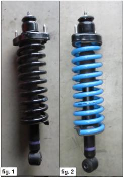 für Outlander III Hybrid MAD Höherlegungsfedern verstärkt 20mm HA Verstärkungsfedern HV-104378