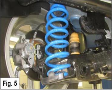 für Opel Crossland X P7 MAD verstärkte Höherlegungsfedern 20mm HA HV-133308