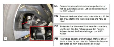 für Opel Mokka B verstärkte Höherlegungsfedern Verstärkungsfedern 20mm HA HV-133488