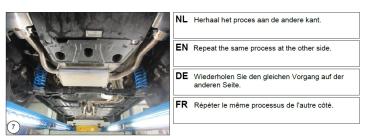 für Opel Mokka B verstärkte Höherlegungsfedern Verstärkungsfedern 20mm HA HV-133488