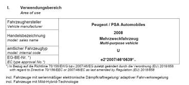 für Peugeot 2008 II verstärkte Höherlegungsfedern Verstärkungsfedern 20mm HA HV-133488