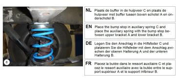 für Movano C 250 290 MAD Medium Duty Höherlegungsfedern 30mm Zusatzfedern 138190