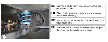 für Movano C 250 290 MAD Medium Duty Höherlegungsfedern 30mm Zusatzfedern 138190