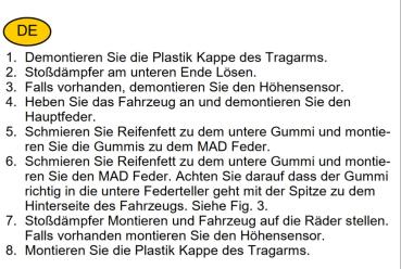 Für Renault Scenic IV RFA MAD ca. 15 mm Höherlegungsfedern HA HV-140638