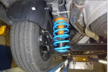 Preview: Kangoo Rapid MAD Höherlegungsfedern Heavy Duty verstärkte Federn ca 20mm höher