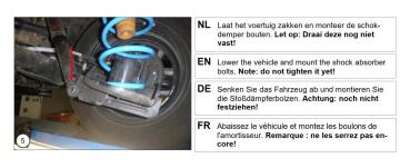 für Townstar NFK MAD Verstärkte Federn Höherlegungsfedern Set 15-20mm HV-146201
