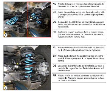 MAD Höherlegungsfedern für Renault Kangoo E-Tech Elektro VA HA Set HV-146231
