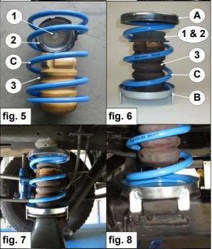 für Nissan Interstar X62 FWD MAD Höherlegungsfedern Zusatzfedern Verstärkt VA HA Set