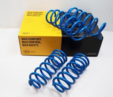 Preview: MAD Höherlegungsfedern Set für Opel Vivaro B 15 - 20 mm VA + HA HV-148161