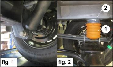 für Opel Movano B X62 Heckantrieb MAD Zusatzfedern Höherlegung HA HV-148190