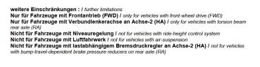 für VW Taigo MAD Zusatzfedern Höherlegungsfedern 20mm HV-193355