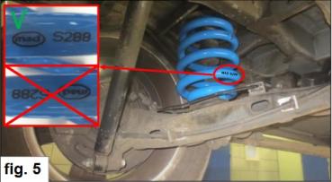 für VW T6 T6.1 MAD verstärkte Höherlegungsfedern 25-30mm HA Heavy Duty 600 kg HV-198158P