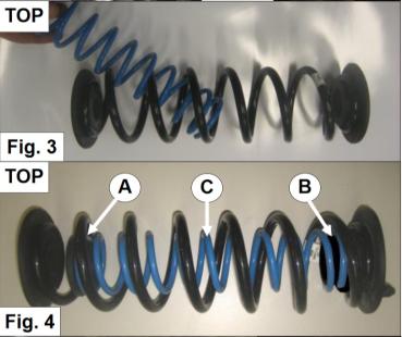 Preview: für Seat Leon IV KL MAD Höherlegungsfedern Zusatzfedern Verstärkungsfedern Hinterachse HV-199525
